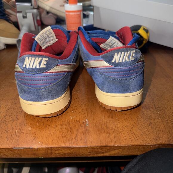 Nike Dunk Low Premium SB 313170-400 9.5 Blue Ribbon Gold Eric Koston main image 6